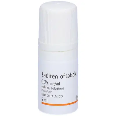 ZADITEN OFTABAK*COLLIRIO FL5ML ZADITEN OFTABAK*COLLIRIO FL5ML