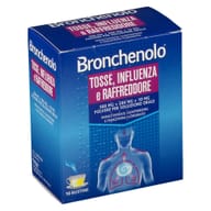 BRONCHENOLO TOSSE INFLUENZA E RAFFREDDORE polvere orale 10 bustine