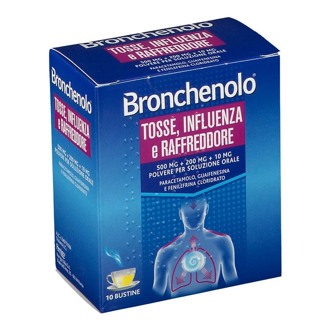 Bronchenolo Tosse Influenza E Raffreddore Os Polv 10 Buste