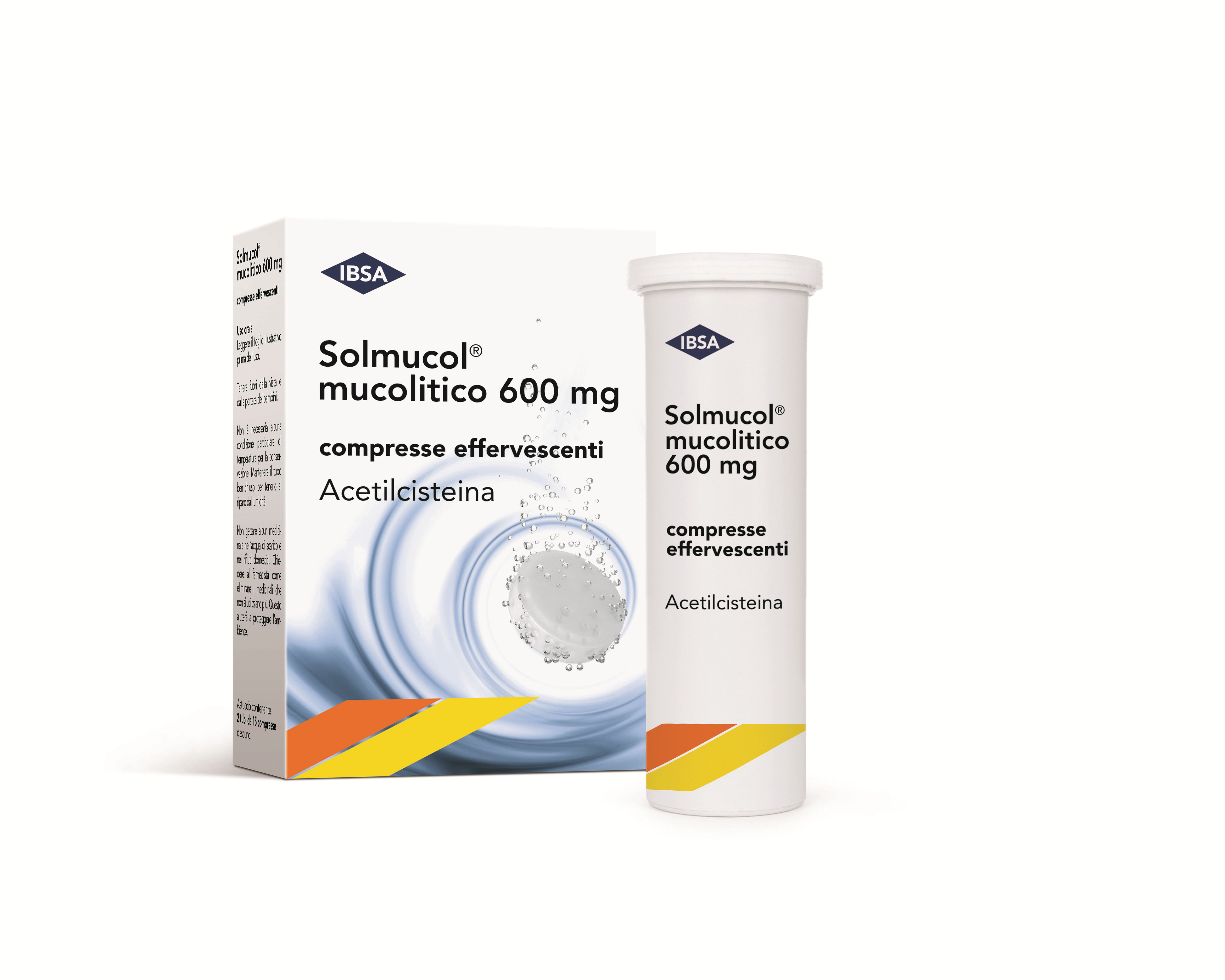 Solmucol Mucolitico 30 Compresse Effervescenti 600 Mg