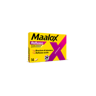 Maalox Reflusso, contro reflusso acido, 14 compresse