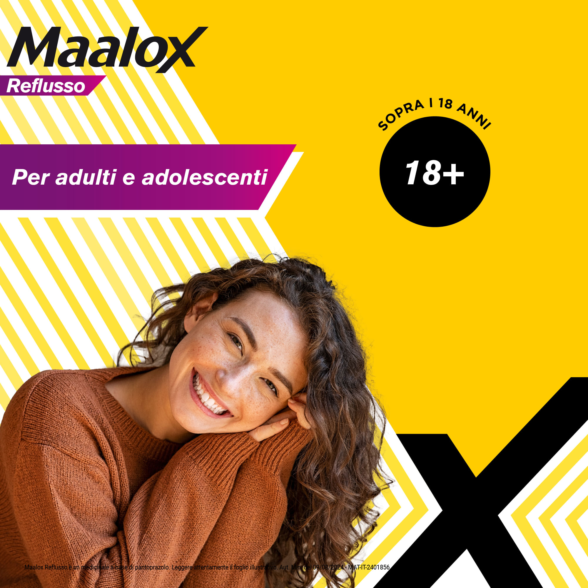 Maalox Reflusso, contro reflusso acido, 14 compresse