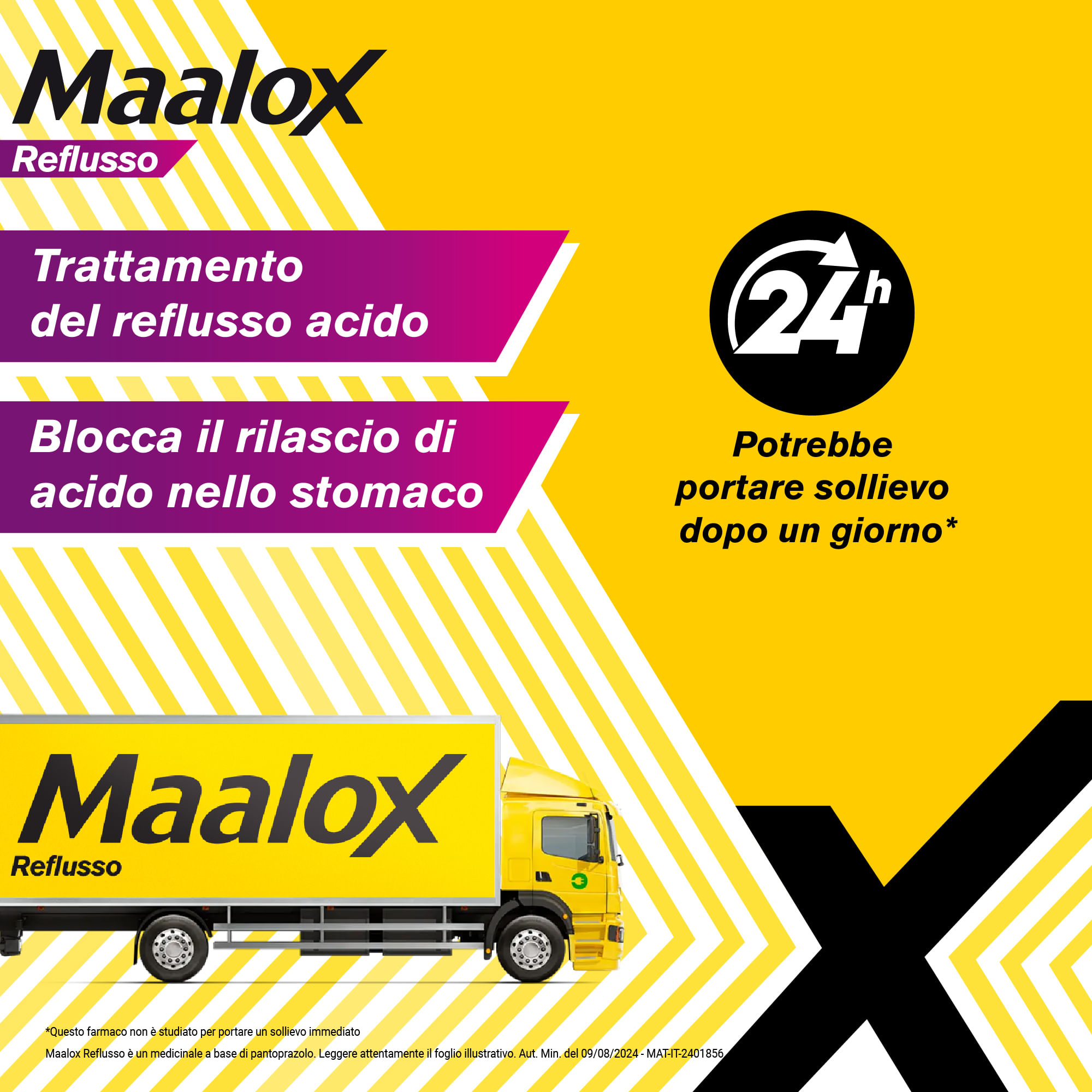 Maalox Reflusso, contro reflusso acido, 14 compresse