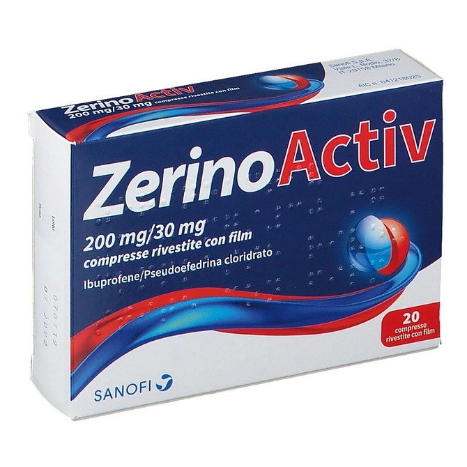 Zerinoactiv 20 Cpr 200 Mg + 30 Mg