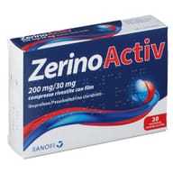 ZERINOACTIV 20 compresse 200 mg + 30 mg