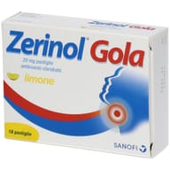 ZERINOL GOLA LIMO*18PAST 20MG