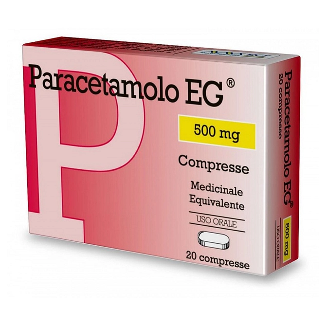 Paracetamolo (Eg) 20 Cpr 500 Mg