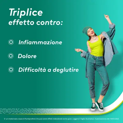 Aspi Gola Spray Antinfiammatorio per Gola Infiammata, Faringite e Mal di gola con Flurbiprofene, Flacone 15ml Aspi Gola Spray Antinfiammatorio per Gola Infiammata, Faringite e Mal di gola con Flurbiprofene, Flacone 15ml