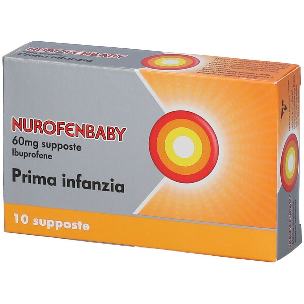 Nurofenbaby 10 Supposte 60 Mg Prima Infanzia