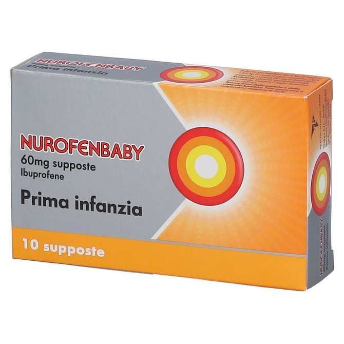 Nurofenbaby 10 Supp 60 Mg Prima Infanzia