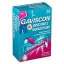 GAVISCON BRUCIORE E INDIGESTIONE 24 BUSTINE 10ML contro sintomi del reflusso gastroesofageo, indigestione, bruciore e acidità di stomaco