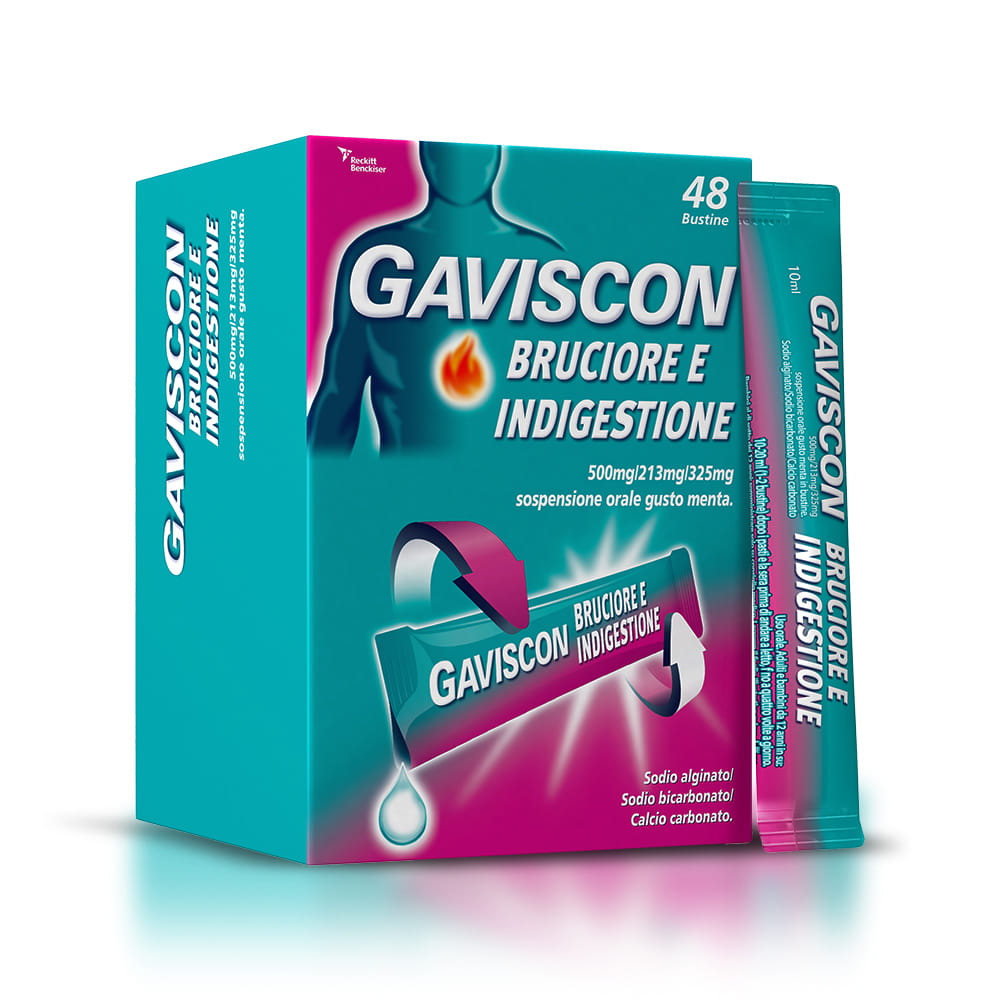 GAVISCON BRUCIORE E INDIG*48BS