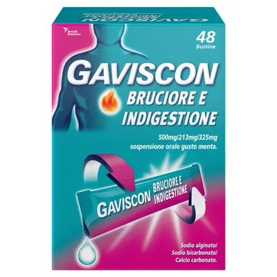 GAVISCON BRUCIORE E INDIG*48BS GAVISCON BRUCIORE E INDIG*48BS
