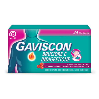 GAVISCON BRUCIORE IND*24CPR FR