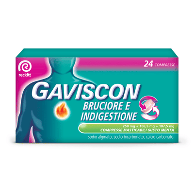 GAVISCON BRUCIORE IND*24CPR ME