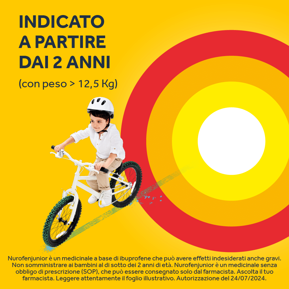 NUROFENJUNIOR 10 supposte 125 mg