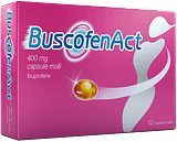 BUSCOFENACT 12 capsule molli 400 mg