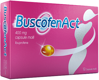 BUSCOFENACT 12 capsule molli 400 mg