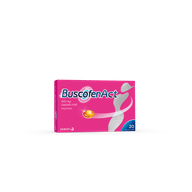 BuscofenAct 20 capsule, ibuprofene contro dolori forti da ciclo