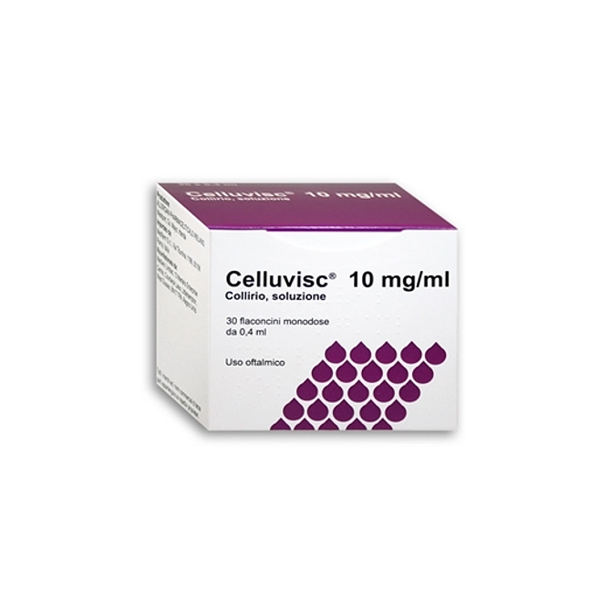 Celluvisc 30 Monod Collirio 0,4 Ml 10 Mg/Ml