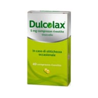 GEKOFAR DULCOLAX 40 compresse rivestite 5 mg