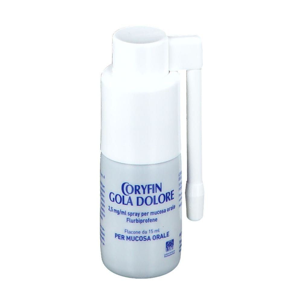 Coryfin Gola Dolore Spray Mucosa Orale 15 Ml 0,25%