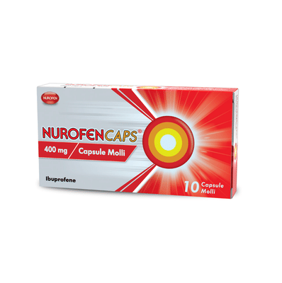 NUROFENCAPS*10CPS MOLLI 400MG