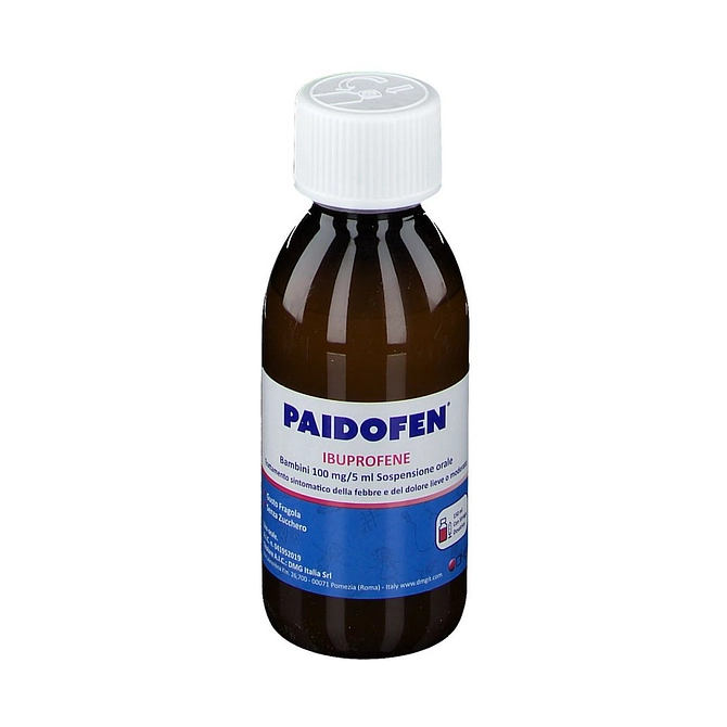 Paidofen Os Sosp 150 Ml 100 Mg/5 Ml Gusto Fragola Senza Zucchero