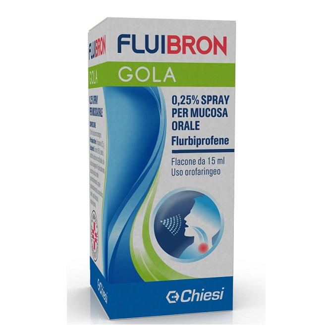 Fluibron Gola Spray Mucosa Os 15 Ml 0,25 %