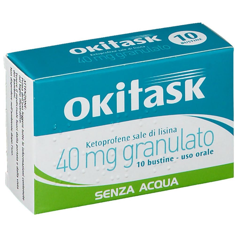 Okitask Granulato Orale 10 Bustine 40 Mg