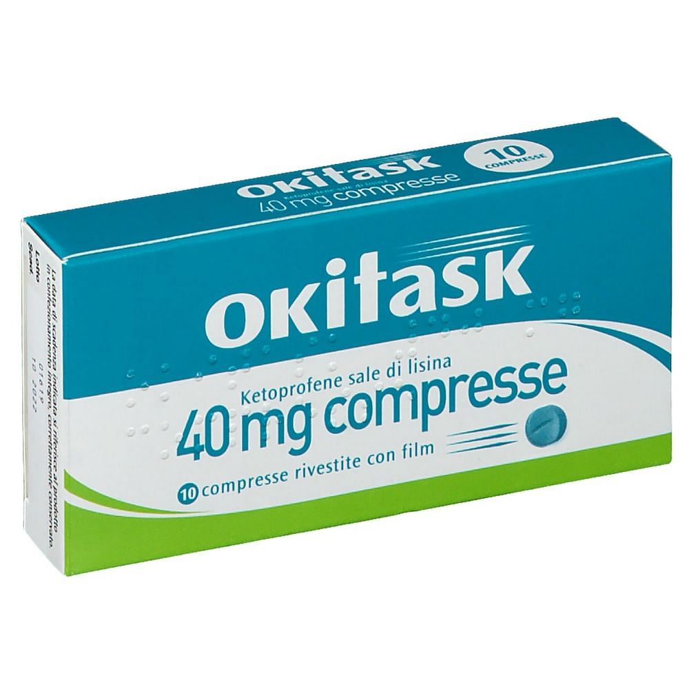 Okitask 10 Compresse Rivestite 40 Mg