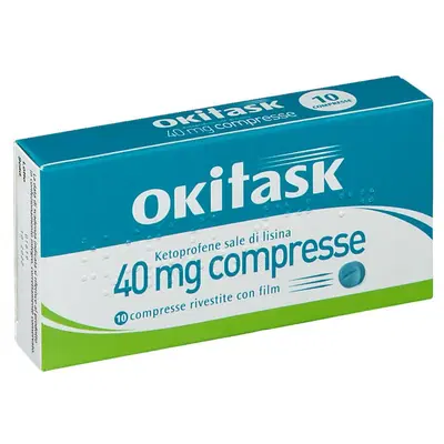 OKITASK 10 compresse rivestite 40 mg OKITASK 10 compresse rivestite 40 mg