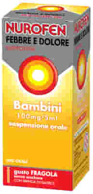 NUROFEN FEBBRE E DOLORE BB sospensione orale 150 ml 100 mg/5 ml arancia senza zucchero con siringa dosatrice