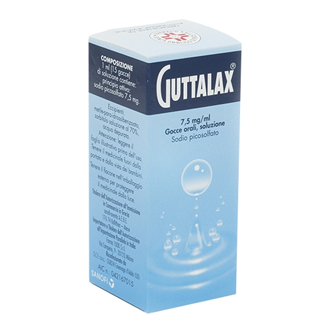 Guttalax Os Gtt 15 Ml 7,5 Mg/Ml