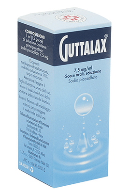 FARMA 1000 GUTTALAX gocce orali 15 ml 7,5 mg/ml