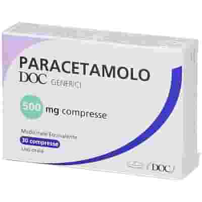 PARACETAMOLO (DOC GENERICI) 30 compresse divisibili 500 mg