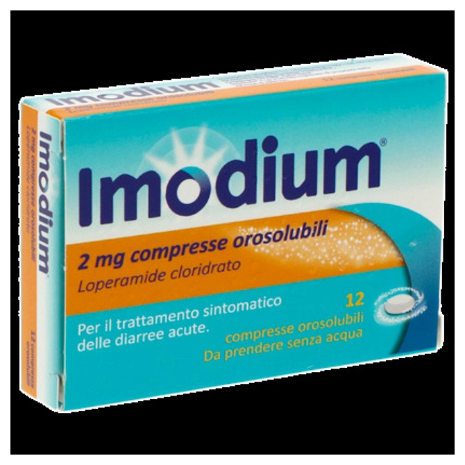 Imodium 12 Cpr Orosolubili 2 Mg