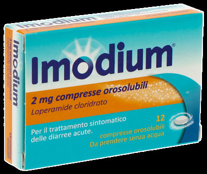 Medifarm Imodium 12 Compresse Orosolubili 2 Mg