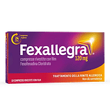FEXALLEGRA FEXALLEGRA 10 compresse rivestite 120 mg
