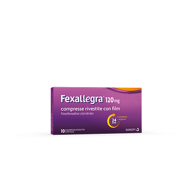 FEXALLEGRA FEXALLEGRA 10 compresse rivestite 120 mg