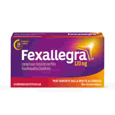 FEXALLEGRA FEXALLEGRA 10 compresse rivestite 120 mg