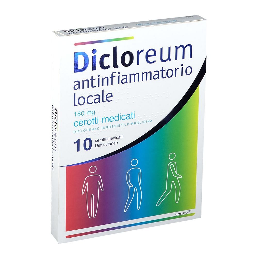 Dicloreum Ant Loc*10 Cer Med180