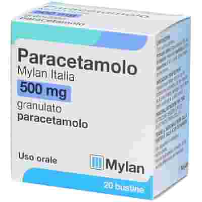 PARACETAMOLO (MYLAN ITALIA) orale granulato 20 bustine 500 mg
