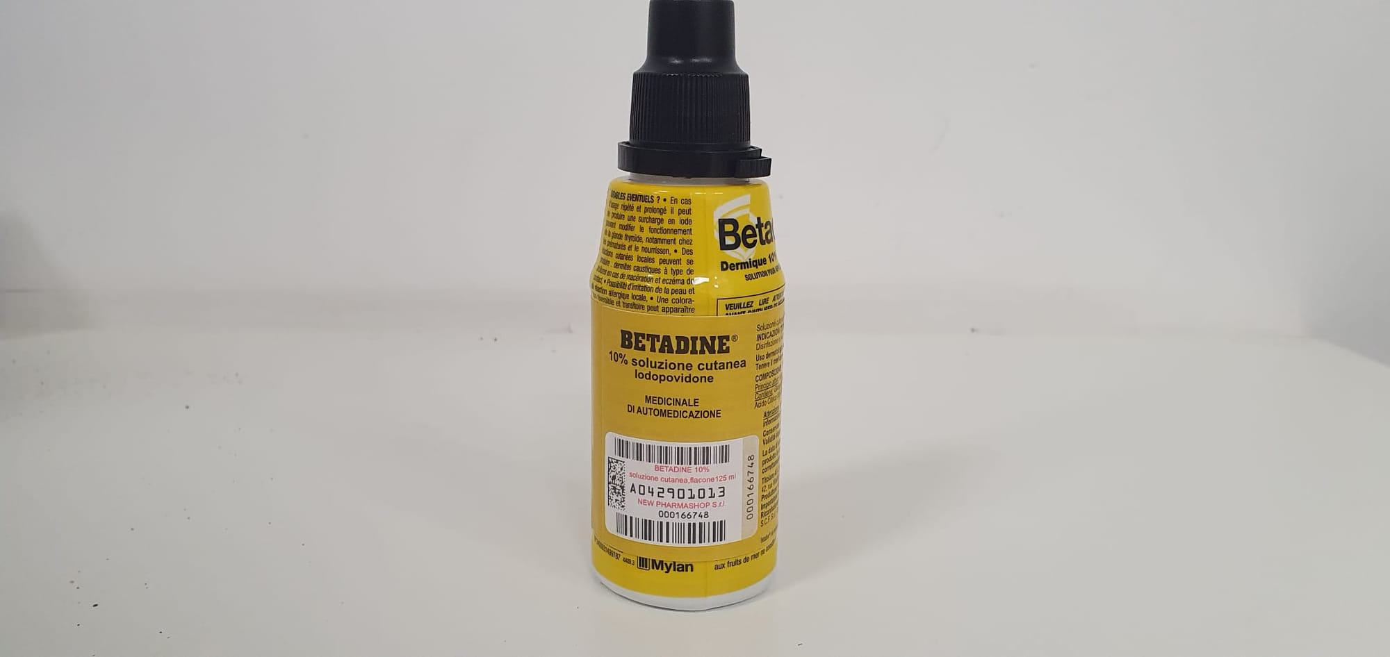 New Pharmashop Betadine Soluz Cutanea 125 Ml 10%