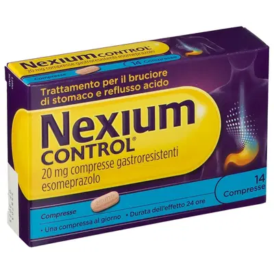 NEXIUM CONTROL 14 compresse rivestite gastroresistenti 20 mg NEXIUM CONTROL 14 compresse rivestite gastroresistenti 20 mg