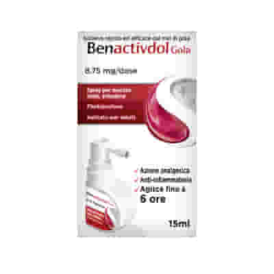 BENACTIVDOL GOLA SPRAY 15ML spray gola per mal di gola 