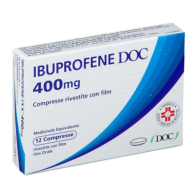 Ibuprofene (Doc) 12 Cpr Riv 400 Mg