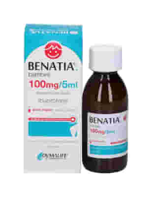 BENATIA BB orale sospensione 150 ml 100 mg/5 ml gusto fragola senza zucchero