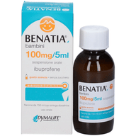 BENATIA BB orale sospensione 150 ml 100 mg/5 ml gusto arancia senza zucchero