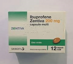 IBUPROFENE (ZENTIVA) 12 capsule molli 200 mg